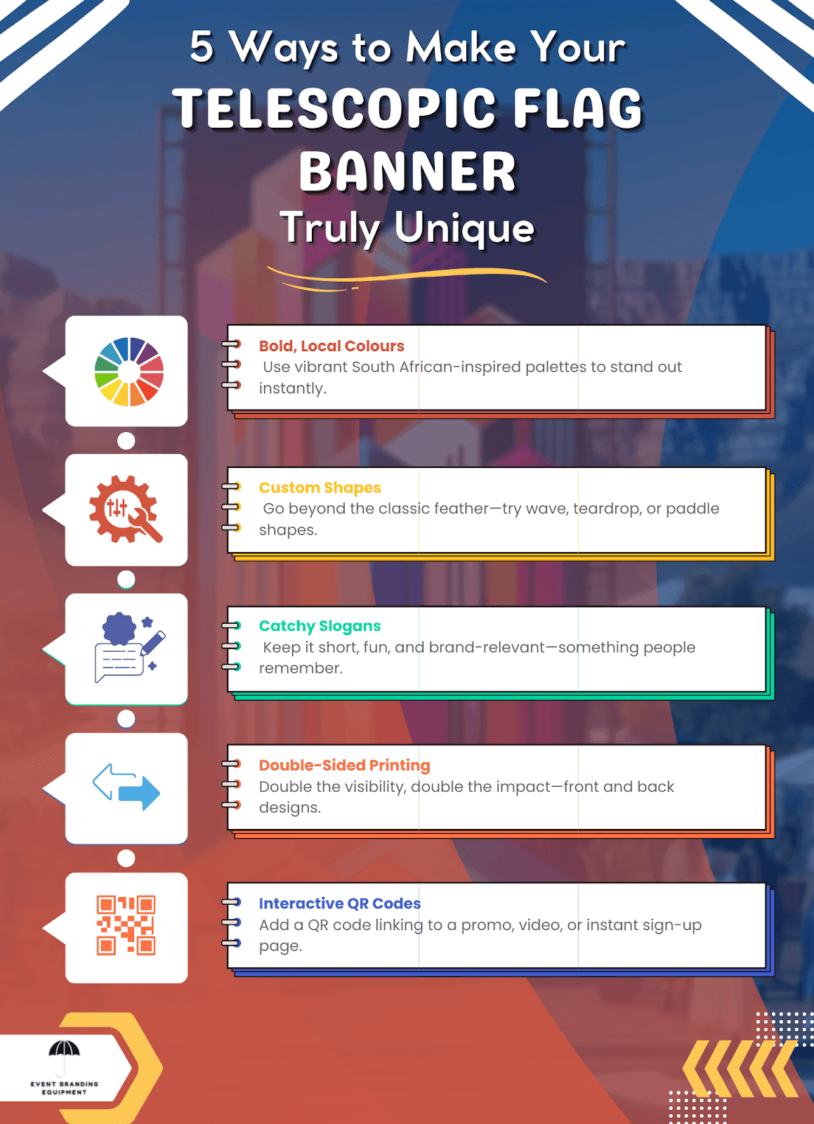 5 Ways to Make Your Telescopic Flag Banner Truly Unique